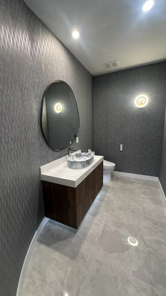 Bathroom finishes