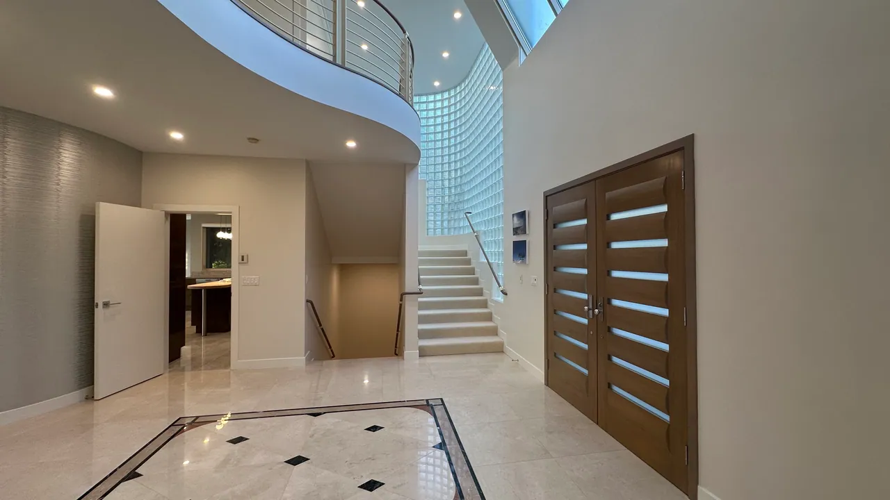 Entry and staircase